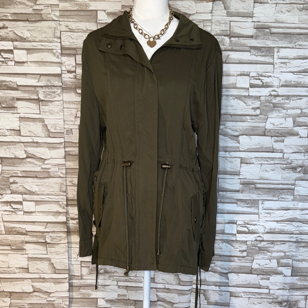 MIAMI Women's Medium Green Utility Jacket